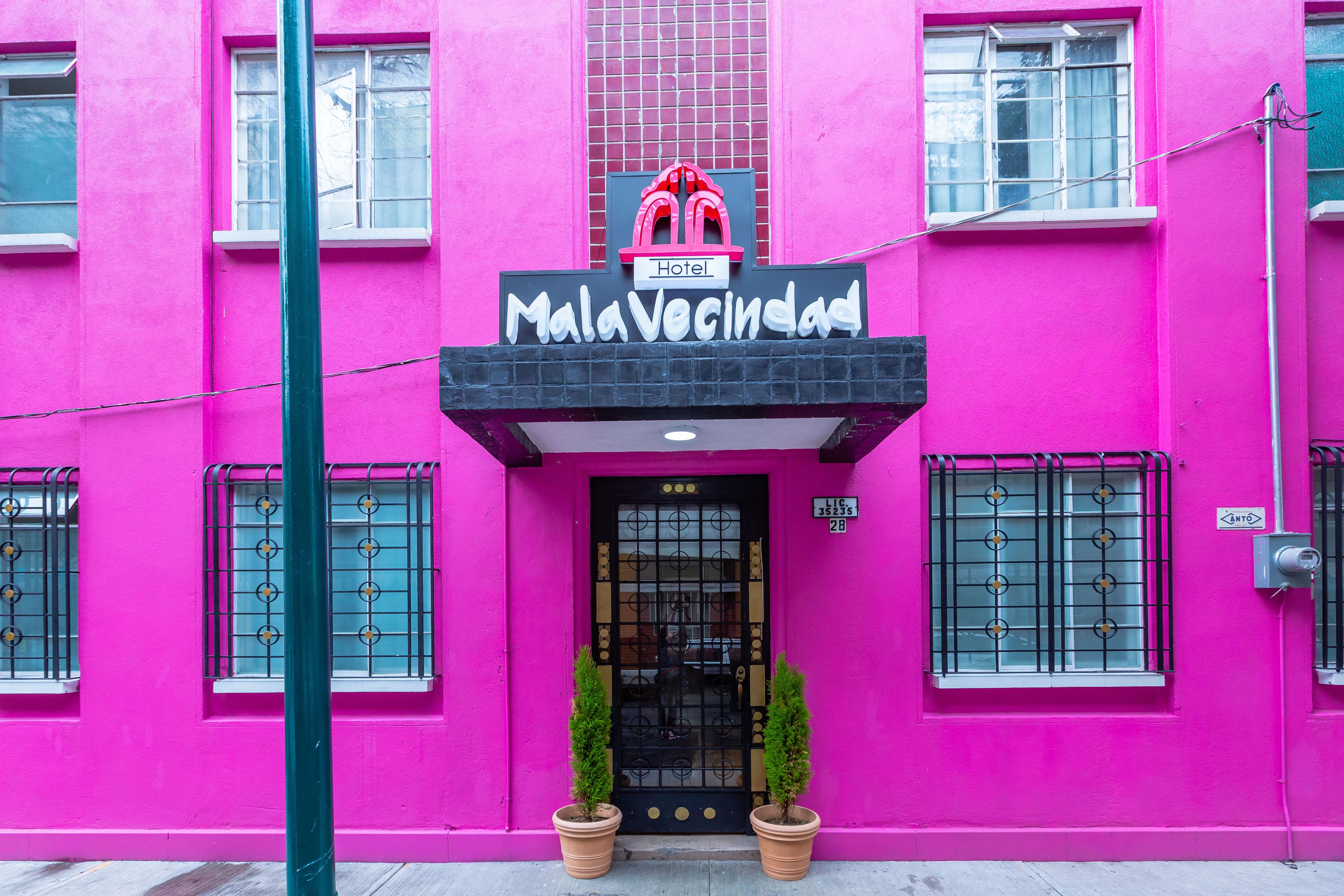 Mala Vecindad Beer Hotel México DF Exterior foto